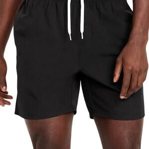 Gap Pool Shorts Black Drawstring Swim Trunks Size Large #326